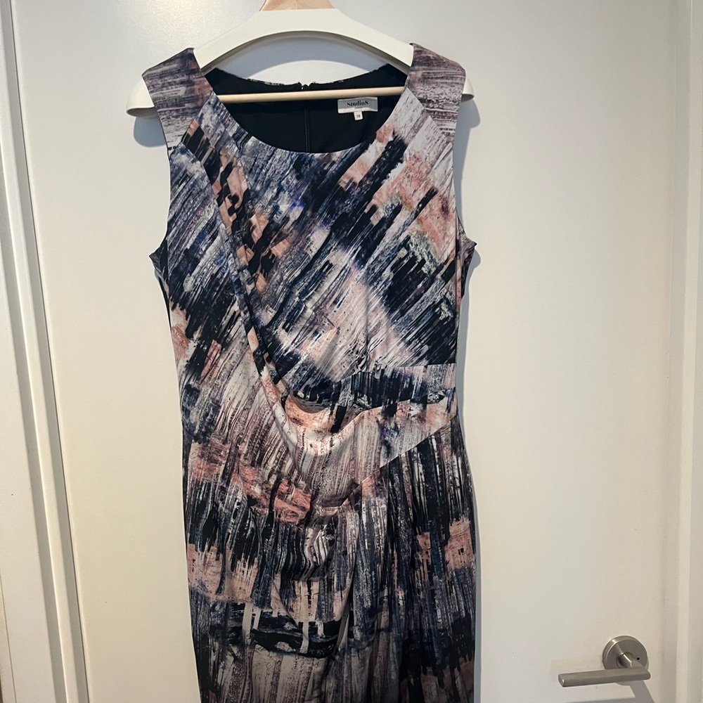 EUC Studio 8 by Phase Eight fitted dress UK 18 ~US 14